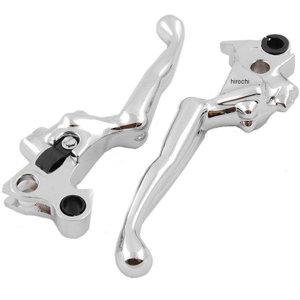 クリアキン Kuryakyn レバーセット シルエット 96年以降 クローム