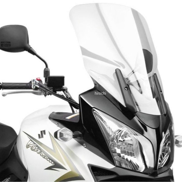 ナショナルサイクル National Cycle V-Storm/Adventure V Stream/Wave Mid/Std. ウィンドシールド 04年-12年 DL1000 クリア 552268-TR WO店