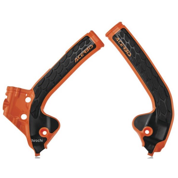 アチェルビス ACERBIS フレームガード X-Grip 16年-19年 KTM SX125 オレンジ/黒 731251-TR WO店 8,832円