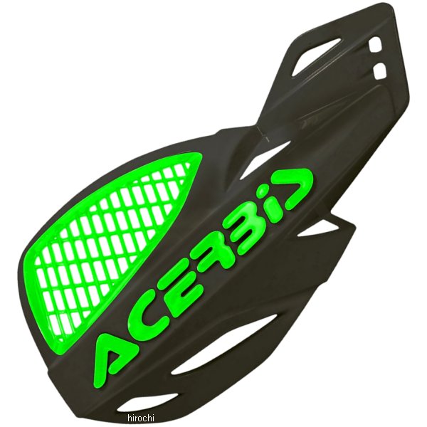 アチェルビス ACERBIS Vented Uniko ハンドガード 黒/緑 731344-TR WO店