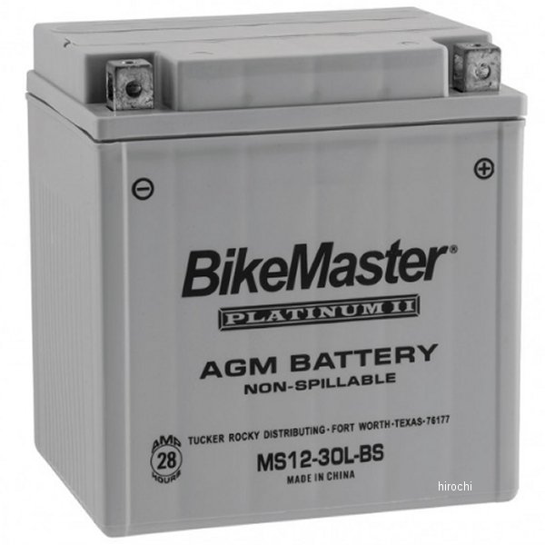 バイクマスター BikeMaster AGM バッテリー YTX30L-BS互換 780728-TR WO店