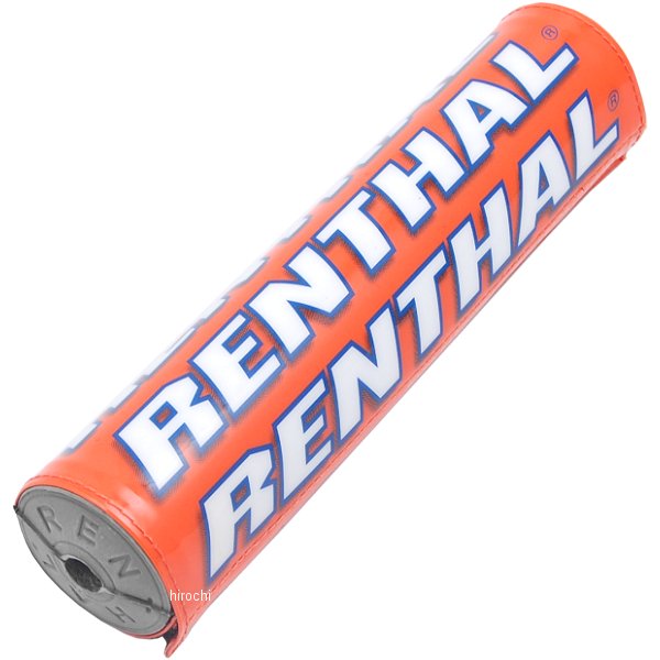 レンサル RENTHAL クロスバーパッド Team IssueSX 長さ240mm トロイリーデザイン/オレンジ 800071-TR WO店