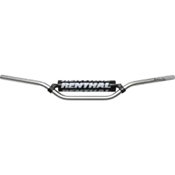 レンサル RENTHAL 78001-SI-03-219 ハンドルバー 7/8インチ(22mm) 98年-14年 KX100、KX85、KX80 シルバー 800654-TR WO店