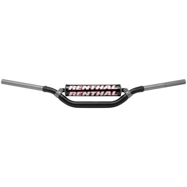 レンエテ公 RENTHAL 手持ち部分赤ちょうちん ツインウォール CR ご機嫌 黒 800711-TR WO店