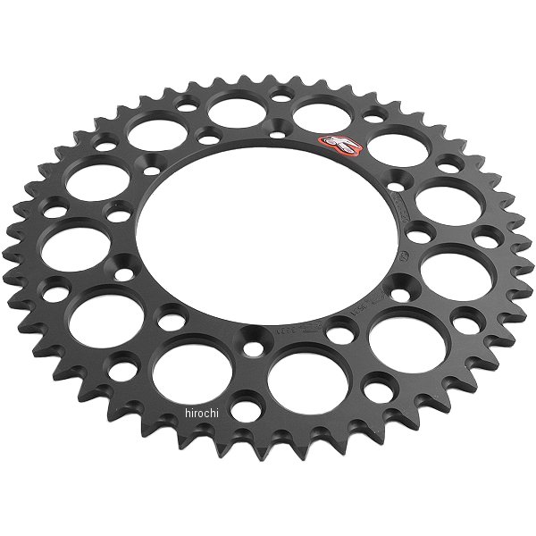 レンサル RENTHAL リア スプロケット 50T/520 84年以降 ホンダ、ヤマハ アルミ 黒 801268-TR WO店