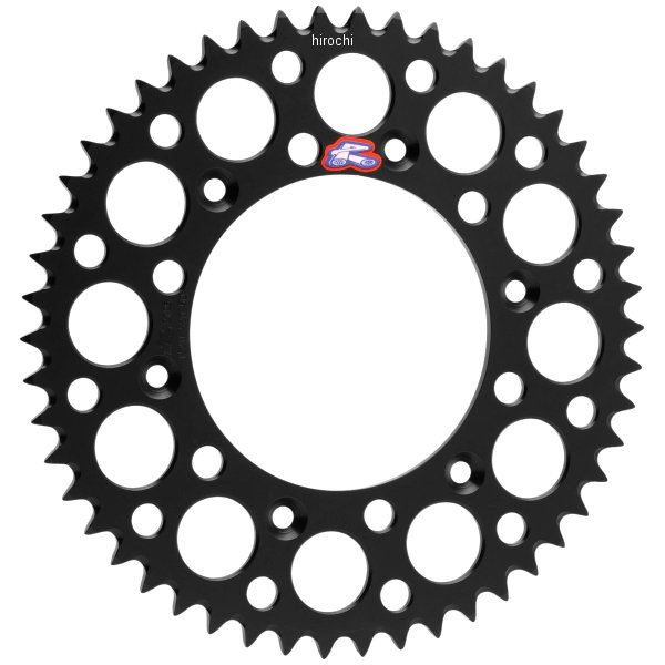 レンサル RENTHAL リア スプロケット 53T/520 83年以降 CRF、CR、XR アルミ 黒 801328-TR WO店