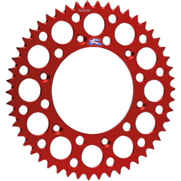 レンサル RENTHAL リア スプロケット 50T/420 85年-07年 CR85R、CR80R アルミ 赤 801402-TR WO店