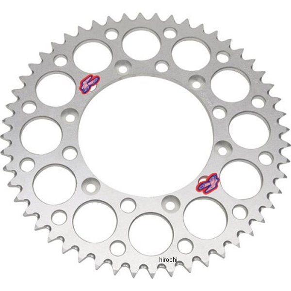 レンサル RENTHAL リア スプロケット 50T/420 88年以降 KX100、KX85、KX80 アルミ シルバー 801423-TR WO店