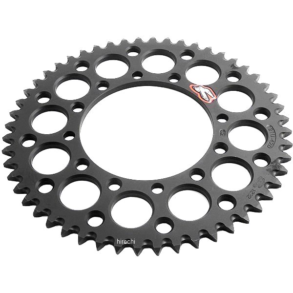 レンサル RENTHAL リア スプロケット 52T/420 88年以降 KX100、KX85、KX80 アルミ 黒 801426-TR WO店