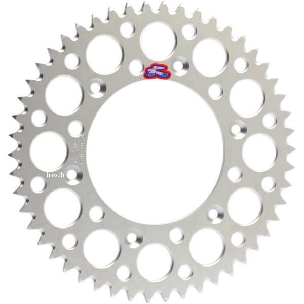 レンサル RENTHAL リア スプロケット 48T/520 90年-13年 ハスクバーナ アルミ シルバー 801553-TR WO店