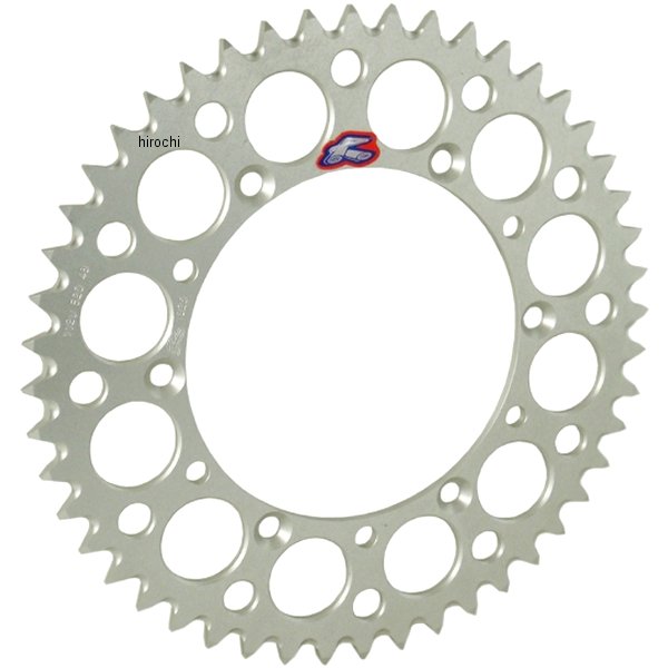 レンサル RENTHAL リア スプロケット 53T/520 90年以降 KTM、ハスクバーナ アルミ シルバー 801614-TR WO店