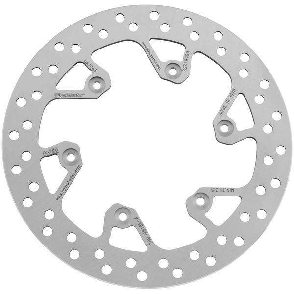 バイクマスター BikeMaster ブレーキローター リア 02年-14年 YZ450、WR250、YZ125 ステンレス 962043-TR WO店