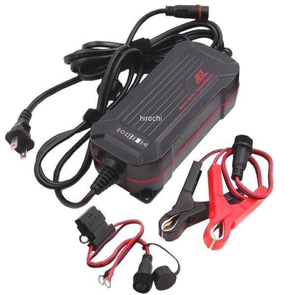 AZ エーゼット リチウムバッテリー充電器 ワニ口クリップ 車両側ケーブル付き 12V 2Ah-28Ah 4950545351326 ＷＯ店の通販は