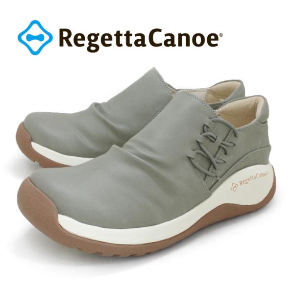 リゲッタカヌー Regettacanoe CCME-005 メモリ サイドジップ スニーカー レディース 履きやすい 歩きやすい