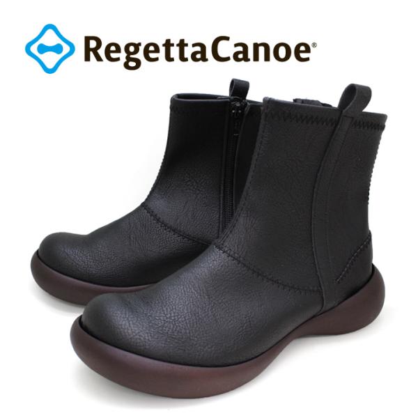 リゲッタカヌー RegettaCanoe CJFG-1132 サイドジップ ショート丈 レディース 歩きやすい