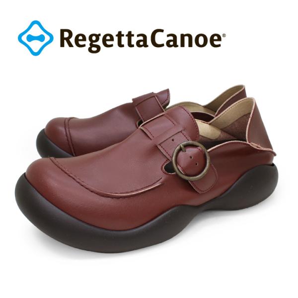 リゲッタカヌー スリッポン 靴 RegettaCanoe CJOS-6305a オブリック かかとが踏める スリッポンシューズ モカシン 履きやすい 歩きやすい