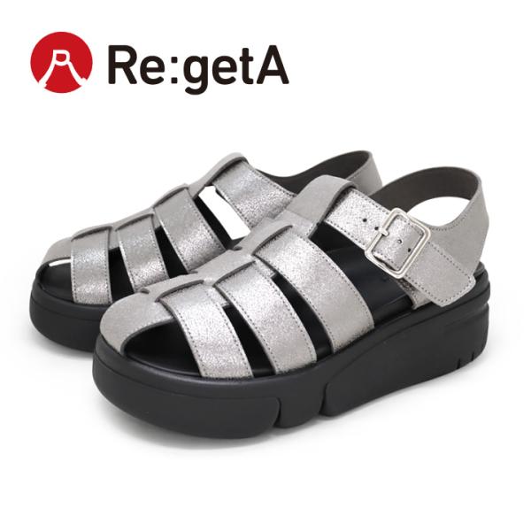 グルカサンダル 厚底 軽量 リゲッタ Re:getA RE-255 軽量 厚底 サンダル バックストラップ レディース 履きやすい 歩きやすい EVA 履きやすい 歩きやすい