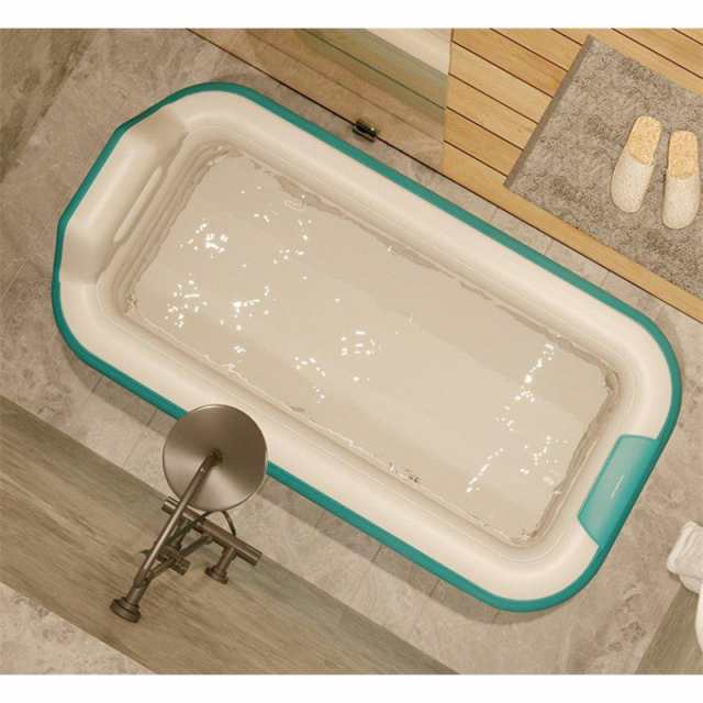 自動充気 滑り止め 折り畳み式浴槽 家庭用浴室 バスタブ お風呂桶 収納