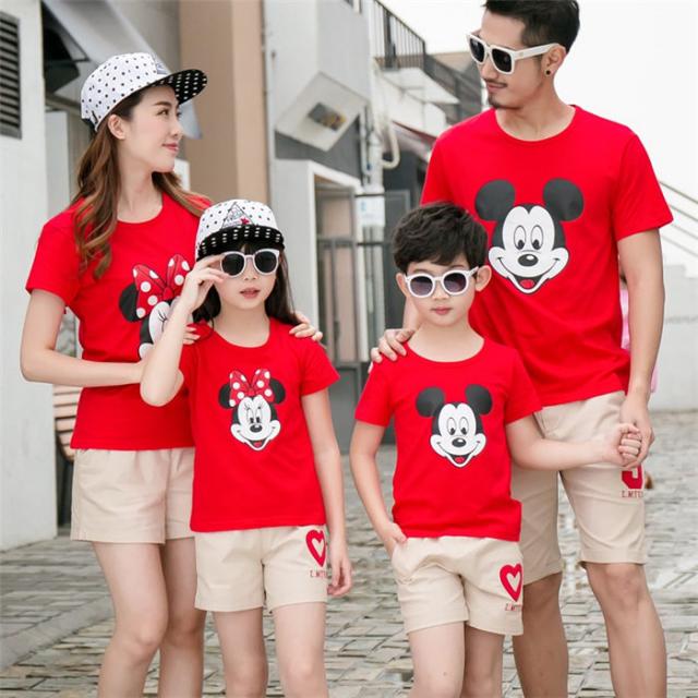 ディズニー画像ランド ベストディズニー 家族 お揃い Tシャツ