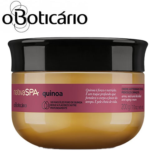 オ ボチカリオ ナチーバスパ アンチエイジング 首 腕用 クリームキノア レディース女性用コスメ O Boticatio Nativa Spa Creme Antの通販はau Pay マーケット Agosto