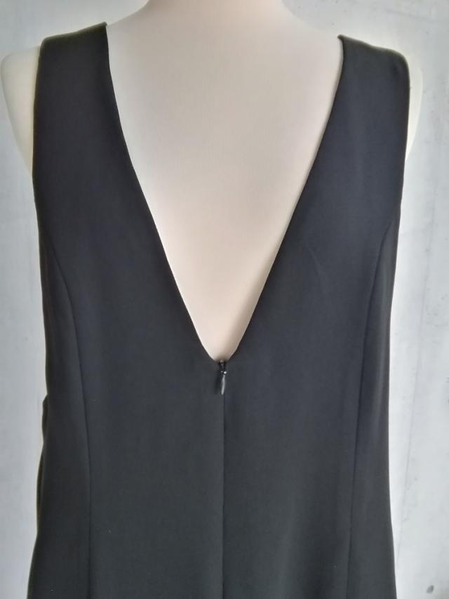 【日本製】7L〜10L 喪服 フォーマル前開きマーメイドシルエットのジャンスカ 136201-3