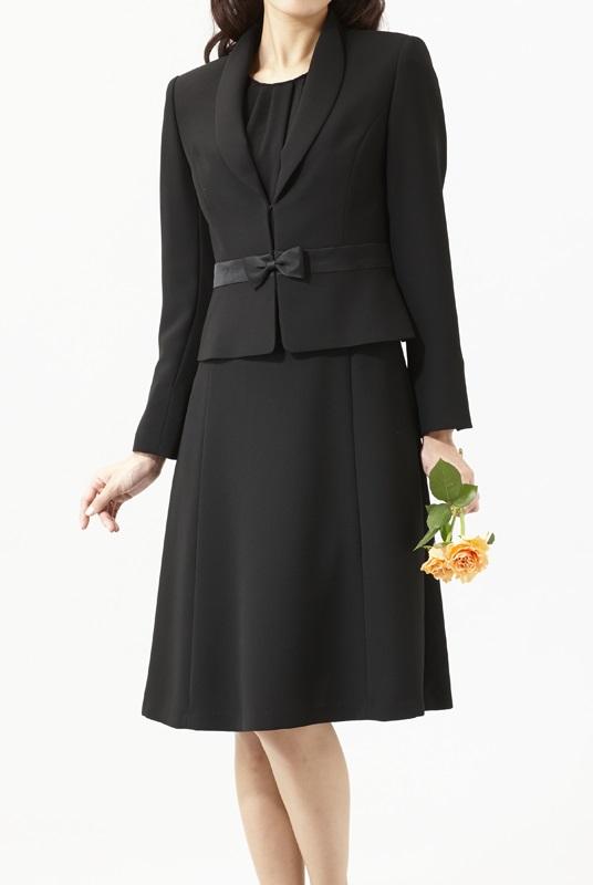 喪服 レディース ワンピーススーツ 2点セット ファーストフォーマル 1505の通販はau Pay マーケット Lueelルエール