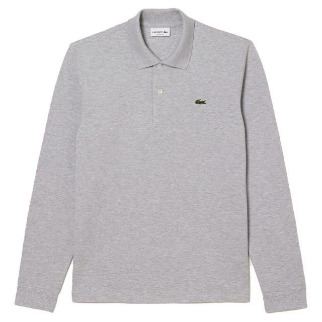 LACOSTE ラコステ リブカラー ポロシャツ 長袖 杢糸 L1313DLの通販は