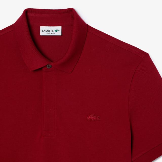 LACOSTE ラコステ レギュラーフィット ストレッチ パリポロシャツ 半袖 