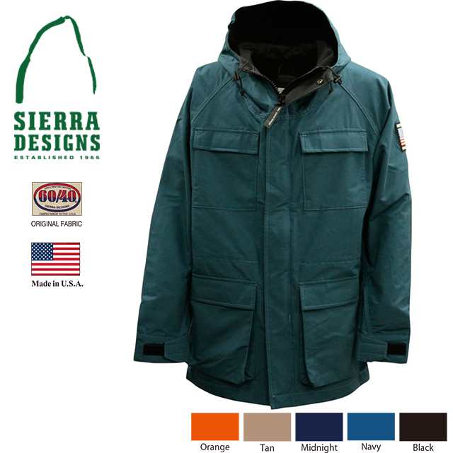 メーカー希望小売価格20％OFF】SIERRA DESIGNS シエラデザインズ US EMBLEM PARKA USエンブレムパーカー  8888【米国製60/40 Made in USA】の通販はau PAY マーケット - D-Park au PAY マーケット店 | au PAY  マーケット－通販サイト