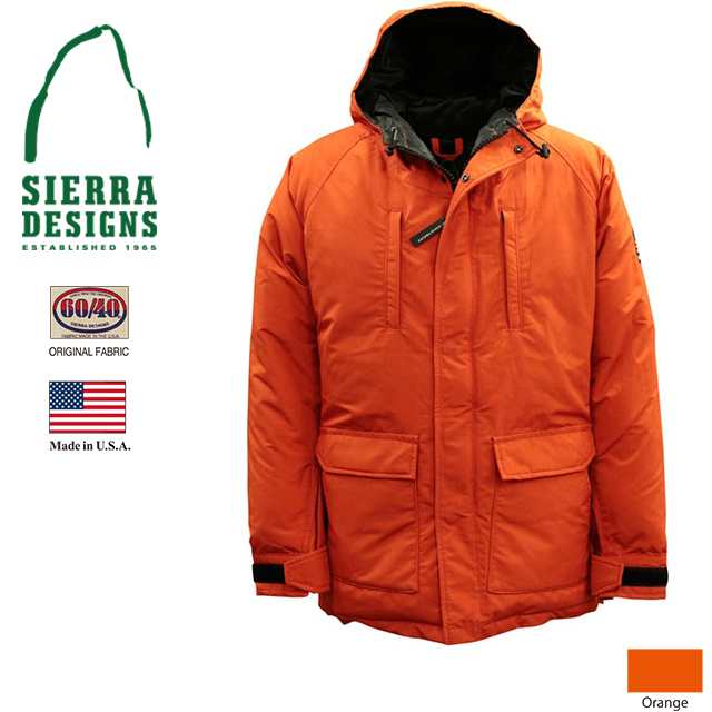 SIERRA DESIGNS シエラデザインズ US EMBLEM DOWN JACKET USエンブレム ...