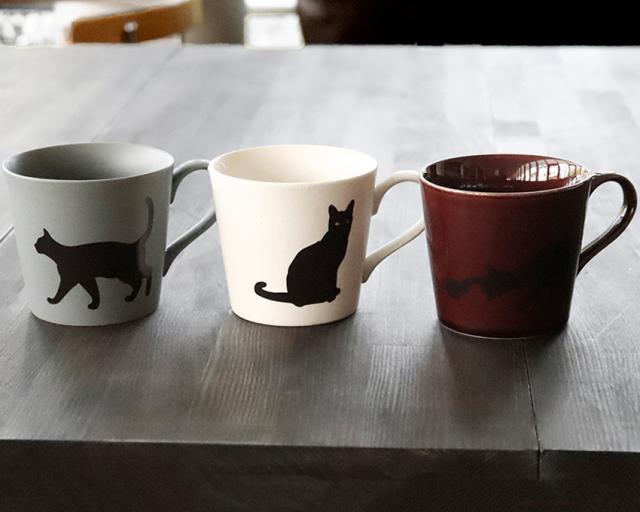 (送料無料)温度をデザインに『グレーズネコマグ3個セット』丸モ高木陶器 コーヒーお茶をより楽しむためマグカップ！母の日 父の日 結婚祝い プレゼント コーヒーお茶敬老の日退職祝い お歳暮お中元の通販は 5,742円