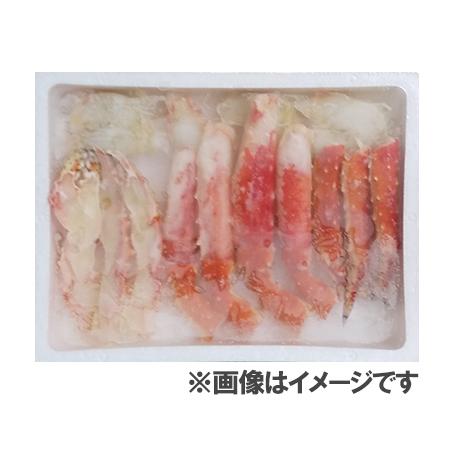 随時発送中 タラバガニ カット 送料無料 ハーフ ポーション 800g タラバガニ 足 の半殻むき身 たらば むき身 脚 ハーフポーション たらばがに 脚 半むき身・カニ 半殻付 化粧箱入 魚介類 シーフード カニ_1