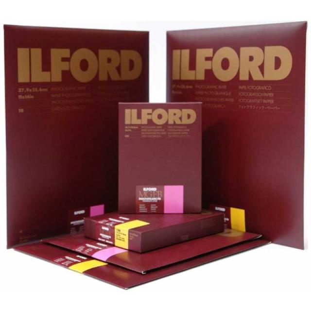 イルフォード　マルチグレードFBウォームトーン 24K(無光沢)16×20in 10枚入　MGFBWT24K16X2010BXの通販は