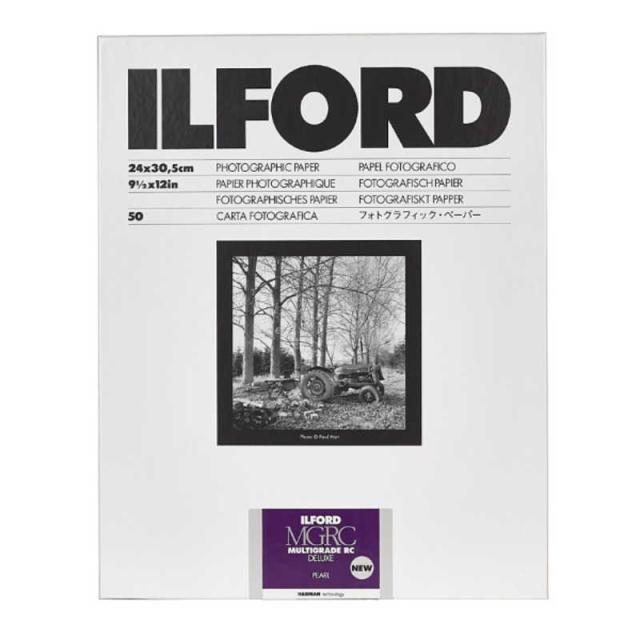 イルフォード　マルチグレード RCデラックス25Ｍ Satin(微光沢)小四切 (9.5x12インチ) 50枚入　MGRCDL44MP95X1250の通販は 10,227円