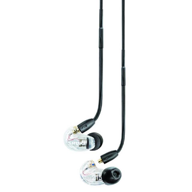 SHURE　イヤホン カナル型 AONIC215 クリア [φ3.5mm ミニプラグ]　SE215DYCL+UNI-A_1