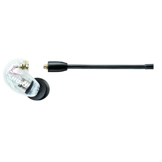 SHURE　イヤホン カナル型 AONIC215 クリア [φ3.5mm ミニプラグ]　SE215DYCL+UNI-A_2