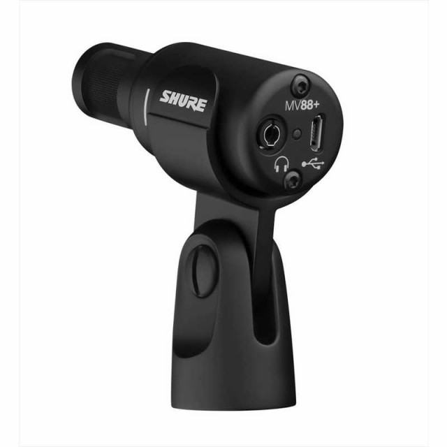 SHURE デジタルステレオコンデンサーマイクロフォン MV88+STEREO