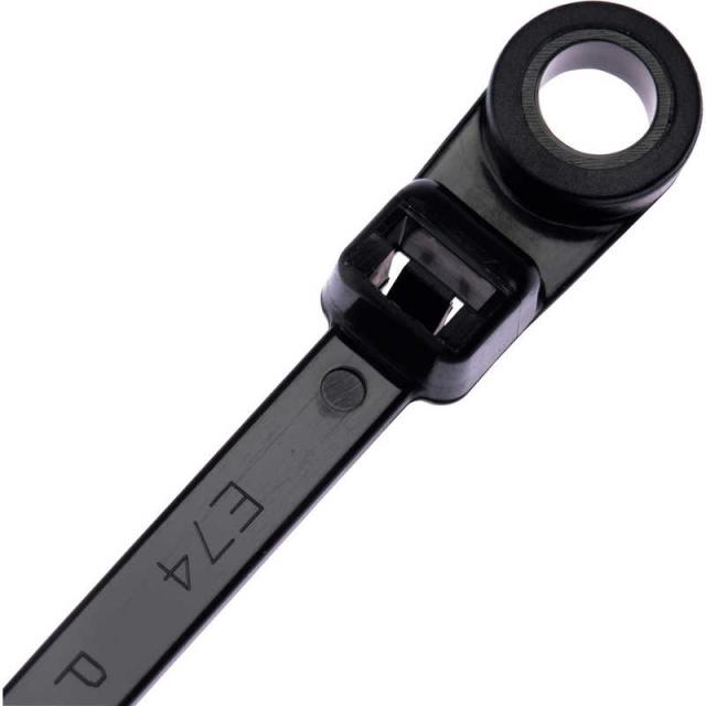 パンドウイット　パンドウイットネジ止めタイプナイロン結束バンド耐熱性黒(1000本入) 　PLC1M-S4-M306260_1