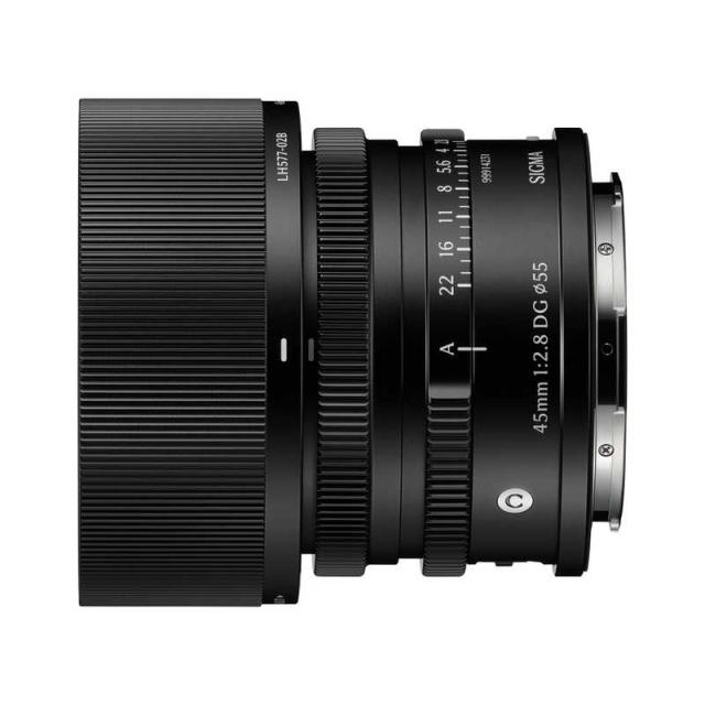 シグマ　カメラレンズ 45mm F2.8 DG Contemporary ブラック （ ライカL / 単焦点レンズ ）  　45MMF2.8DG