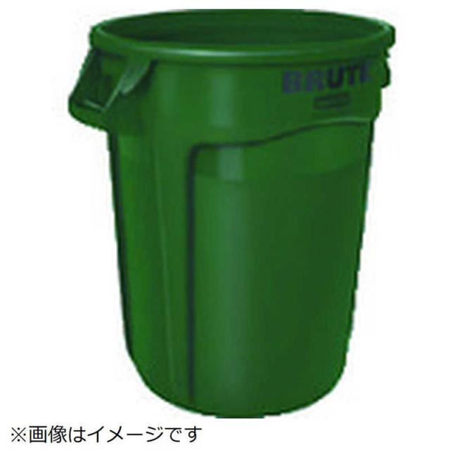 ニューウェルラバーメイド社　ラバーメイド ラウンドブルートコンテナ ダークグリーン　263206 8,894円