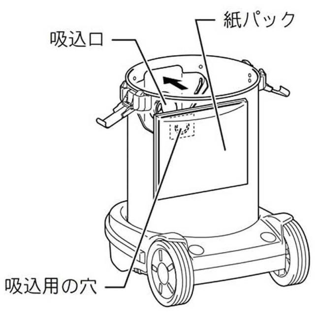 マキタ　乾湿両用クリーナー[ダストボックス式]｢集じん機 490｣　490_3