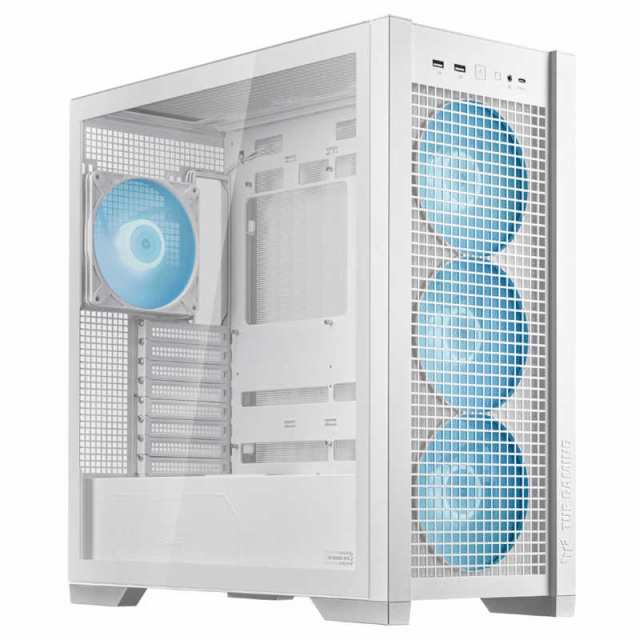 ASUS エイスース　PCケース　GT302/ARGB/FANS/WHT