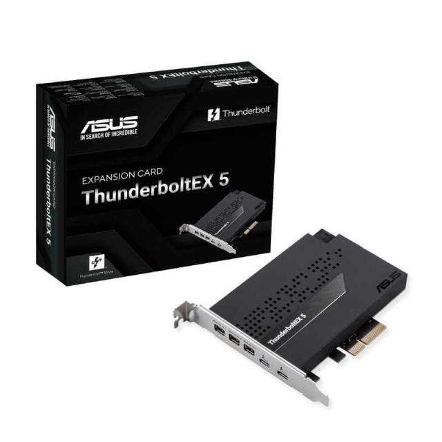 ASUS エイスース　拡張カード (Thunderbolt 5 USBC ports / DisplayPort 2.1)　THUNDERBOLTEX/5