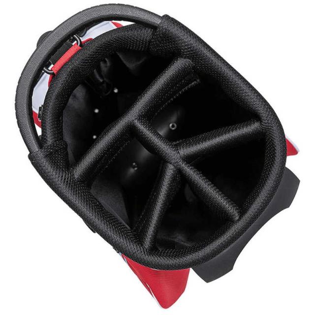 ODYSSEY キャディバッグ レッド/ブラック オデッセイ キャディバッグ メンズ スタンド型 9型 2025年モデル