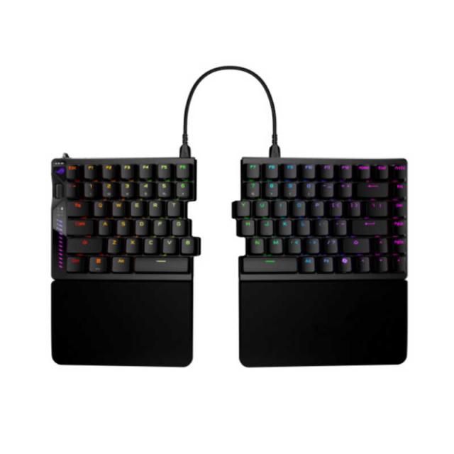 ASUS エイスース　ゲーミングキーボード (75％サイズ / 分離型 / ラピッドトリガー対応) ［有線・ワイヤレス / Bluetooth・USB］　ROG/FALCATA/HFX2