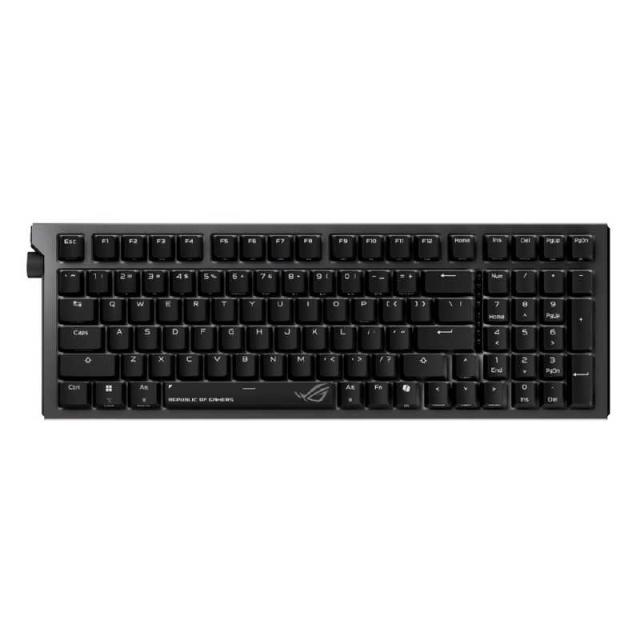 ASUS エイスース　ゲーミングキーボード (96％ トライモード接続 ホットスワップ ガスケット構造 RGB) ［有線・ワイヤレス］　STRIX/MORPH/96/WL/SNOW2/US