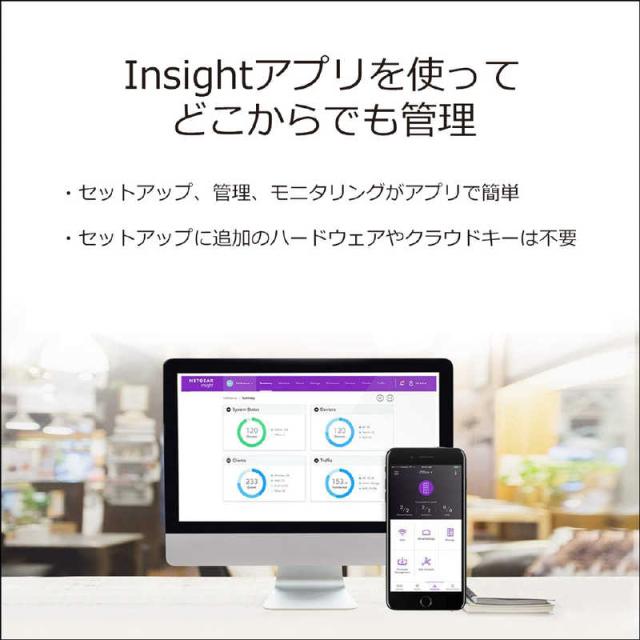 ネットギア AX1800 insight アプリ＆クラウド ワイヤレスアクセス WAX610Y-100EUS AX1800 Insight アプリ&クラウド 屋外向けワイヤレス
