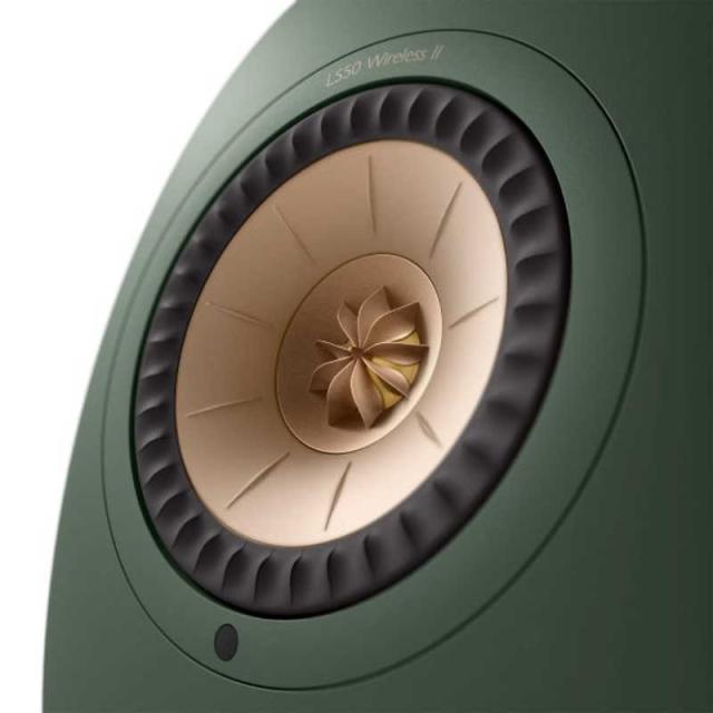 KEF　WiFiスピーカー ［ハイレゾ対応 / Bluetooth対応 / Wi-Fi対応］ MOSS GREEN　LS50W II MOSS GREEN_1