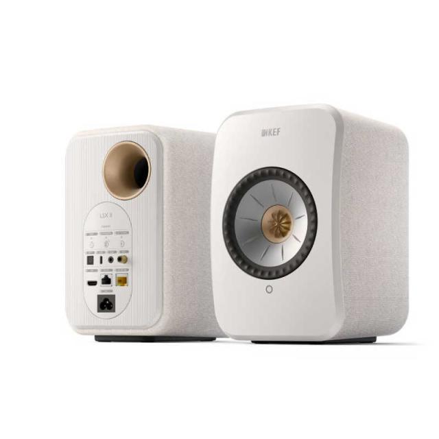 KEF　Wi-Fiスピーカー LSX II COTTON WHITE ペア ［ハイレゾ対応 / Bluetooth対応］ コットンホワイト　LSXIICOTTONWHITE_1