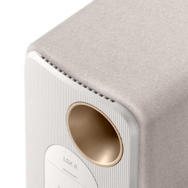 KEF　Wi-Fiスピーカー LSX II COTTON WHITE ペア ［ハイレゾ対応 / Bluetooth対応］ コットンホワイト　LSXIICOTTONWHITE_4